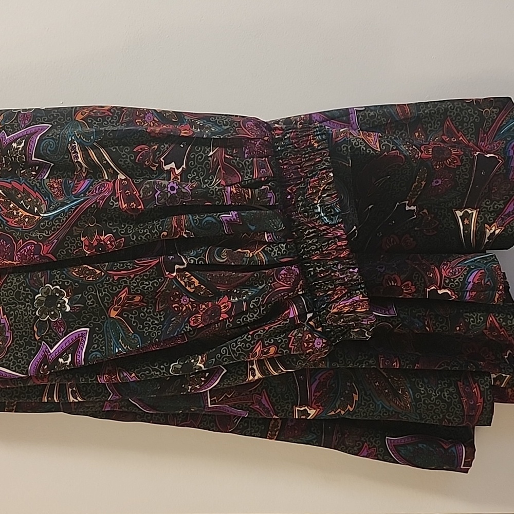 Boho midi skirt